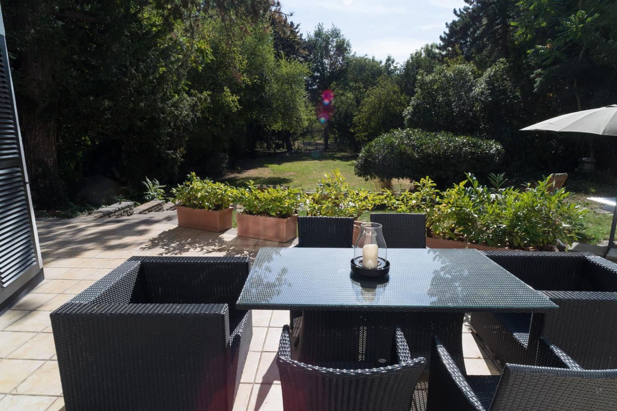דיסלדורף Hotel Villa Im Park חדר תמונה